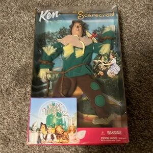 Matel Ken Doll Dressed As The Scarecrow From The Wizard Of OZ